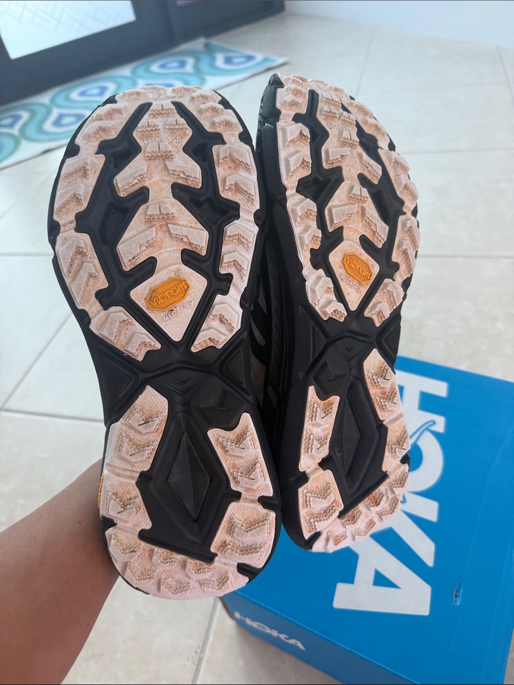 Hoka Men’s U MAFATE STEED 4 Lite TS Shoes worn once $180 - Picture 8 of 9